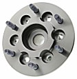 SET-MO515121-2 Front, Driver and Passenger Side Wheel Hub, 6 Lugs, With Bearing, 4WD, Problem Solver Series