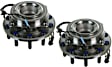 SET-MO515132-2 Front Wheel Hub, 10 Lugs, Sensor Included, 4 X 2
