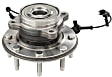 2015 GMC Sierra 2500 HD - Front, Driver and Passenger Side Wheel Hub, 4WD, 8 Lugs, With Bearing, Problem Solver Series