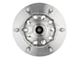 SET-MO515152-2 Front, Driver and Passenger Side Wheel Hub, 6 Lugs, With Bearing, Sensor Included