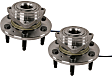 SET-MO515160-2 Wheel Hub, 6 Lugs, With Bearing, Problem Solver Series