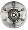 SET-MO515166-2 Front, Driver and Passenger Side Wheel Hub, 6 Lugs, Sensor Included