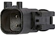SET-MO515166-2 Front, Driver and Passenger Side Wheel Hub, 6 Lugs, Sensor Included