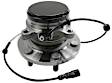 SET-MO515172-2 Front Wheel Hub, 6 Lugs, With Bearing, Sensor Included, RWD