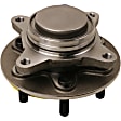 SET-MO515176-2 Front, Driver and Passenger Side Wheel Hub, 5 Lugs, RWD