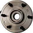 SET-MO515178-2 Front, Driver and Passenger Side Wheel Hub, 5 Lugs, With Bearing