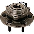 SET-MO515179-2 Front, Driver and Passenger Side Wheel Hub, 6 Lugs, 4WD