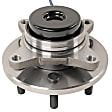SET-MO515194-2 Front, Driver and Passenger Side Wheel Hub, 5 Lugs, RWD