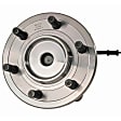 SET-MO515194-2 Front, Driver and Passenger Side Wheel Hub, 5 Lugs, RWD