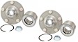 2009 Ford Escape - Front, Driver and Passenger Side Wheel Hub, Sport Utility, 4-Wheel ABS, 4WD, With Bearing, Problem Solver Series