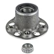 SET-MO520001-2 Front, Driver and Passenger Side Wheel Hub, 5 Lugs, Without Bearing