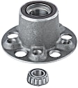 SET-MO520003-2 Front, Driver and Passenger Side Wheel Hub, 5 Lugs, Sensor Included, OE Replacement Series