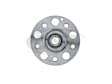 SET-MO520004-2 Front, Driver and Passenger Side Wheel Hub, 5 Lugs, Without Bearing