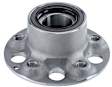 SET-MO520005-2 Front, Driver and Passenger Side Wheel Hub, 5 Lugs, Without Bearing