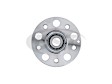 SET-MO520005-2 Front, Driver and Passenger Side Wheel Hub, 5 Lugs, Without Bearing