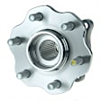 SET-MO541003-2 Rear, Driver and Passenger Side Wheel Hub, 6 Lugs, With Bearing, Problem Solver Series