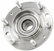 SET-MO541007-2 Rear, Driver and Passenger Side Wheel Hub, 6 Lugs, With Bearing, Problem Solver Series