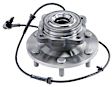 SET-MO541014-2 Rear, Driver and Passenger Side Wheel Hub, 6 Lugs, With Bearing, 5.6L, 8Cyl