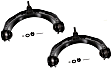 SET-MOCK620181-F Front, Driver and Passenger Side, Upper Control Arm