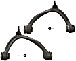 SET-MOCK80670 Front, Driver and Passenger Side, Upper Control Arm