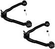 SET-MOCK80942-F Front, Driver and Passenger Side, Upper Control Arm, Steel