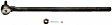 1996 Ford F-250 - Front, Driver and Passenger Side, Inner and Outer Tie Rod End, 4WD, To Connecting Tie Rod
