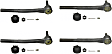 1984 Cadillac DeVille - Front, Driver and Passenger Side, Inner and Outer Tie Rod End, Sedan