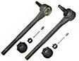 SET-MOES2033RLT Front, Driver and Passenger Side, Inner and Outer Tie Rod End