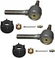 SET-MOES2084L-2 Front, Driver and Passenger Side, Inner Tie Rod End