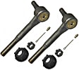 SET-MOES2218RL Front, Driver and Passenger Side, Outer Tie Rod End