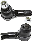 SET-MOES2347RL Front, Driver and Passenger Side, Outer Tie Rod End