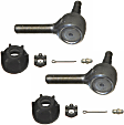 SET-MOES234RL-F Front, Driver and Passenger Side, Outer Tie Rod End