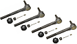 SET-MOES2836RL Front, Driver and Passenger Side, Inner and Outer Tie Rod End