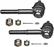 SET-MOES3002R-2 Front, Driver and Passenger Side, Outer Tie Rod End