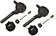 SET-MOES317R-C Front, Driver and Passenger Side, Inner and Outer Tie Rod End