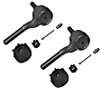 SET-MOES317R-C Front, Driver and Passenger Side, Inner and Outer Tie Rod End
