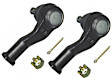 SET-MOES3191 Front, Driver and Passenger Side, Outer Tie Rod End