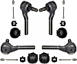 SET-MOES319R Front, Driver and Passenger Side, Inner and Outer Tie Rod End