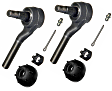 SET-MOES319R Front, Driver and Passenger Side, Inner and Outer Tie Rod End