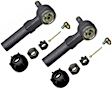 SET-MOES3200RL-F Front, Driver and Passenger Side, Outer Tie Rod End