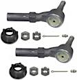 SET-MOES3302RL-2 Front, Driver and Passenger Side, Outer Tie Rod End