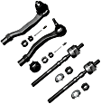 SET-MOES3331R Front, Driver and Passenger Side, Inner and Outer Tie Rod End