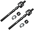 SET-MOES3331R Front, Driver and Passenger Side, Inner and Outer Tie Rod End