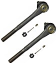 SET-MOES3380T Front, Driver and Passenger Side, Inner and Outer Tie Rod End