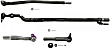 2000 Ford Excursion - Front, Driver and Passenger Side, Inner and Outer Tie Rod End, 4WD