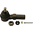SET-MOES3438 Front, Driver and Passenger Side, Outer Tie Rod End