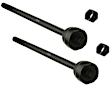 SET-MOES3452-C Front, Driver and Passenger Side, Inner and Outer Tie Rod End