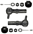 SET-MOES3452-F Front, Driver and Passenger Side, Outer Tie Rod End