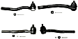2004 Jeep Grand Cherokee - Front, Driver and Passenger Side, Inner and Outer Tie Rod End