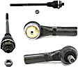 SET-MOES3488-C Front, Driver and Passenger Side, Inner and Outer Tie Rod End